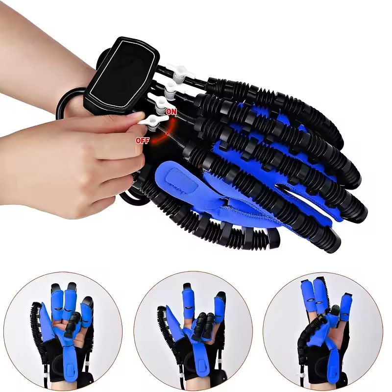 Electric Robotic Glove Right Hand Finger Trainer Hand Stroke Rehabilitation Robot Gloves - Image 4