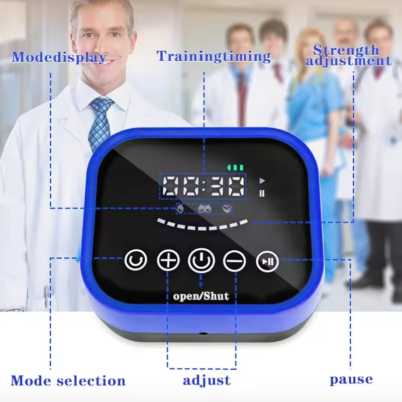 Electric Robotic Glove Right Hand Finger Trainer Hand Stroke Rehabilitation Robot Gloves - Image 5