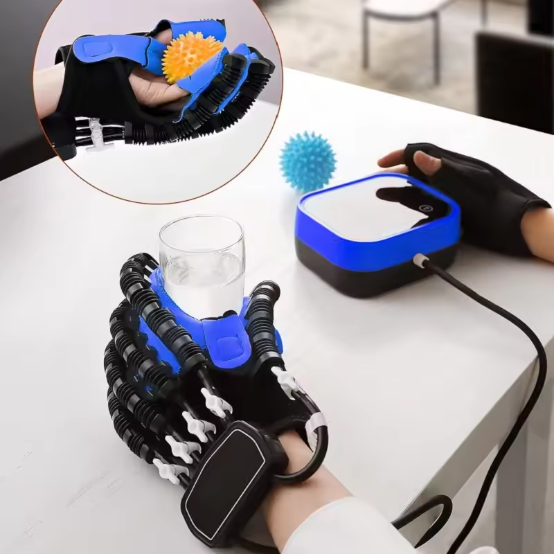 Electric Robotic Glove Right Hand Finger Trainer Hand Stroke Rehabilitation Robot Gloves - Image 6